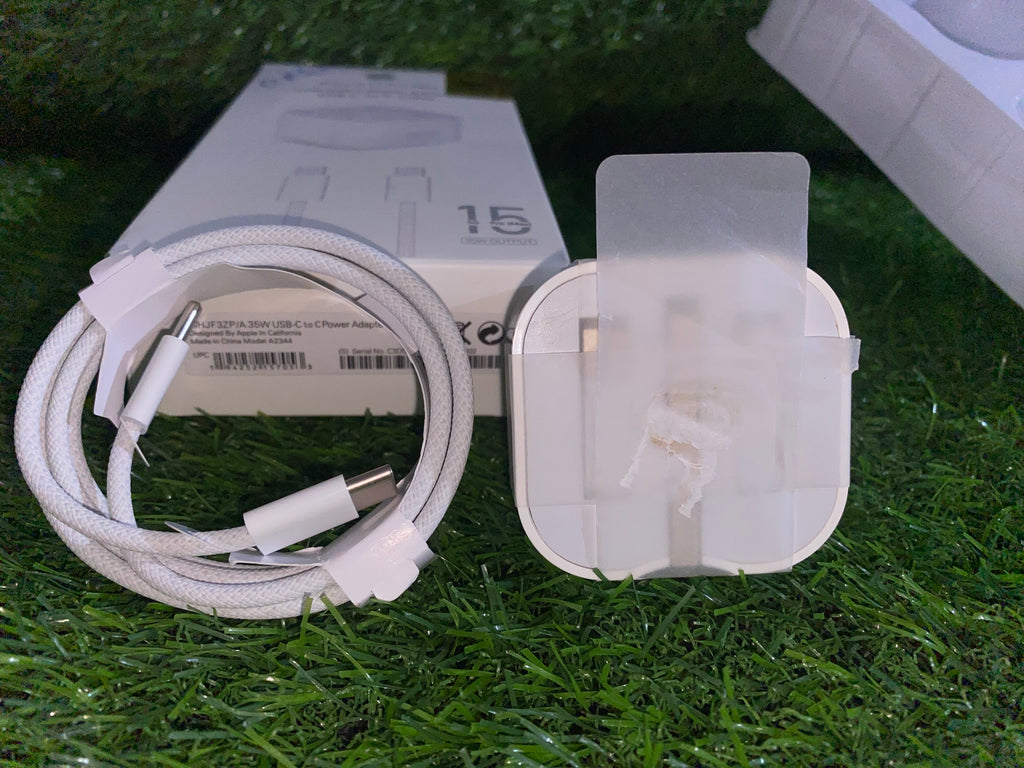 ⚡ iPhone 15 Pro Max – 35W Fast Charger with USB-C to USB-C Cable (Original Quality)