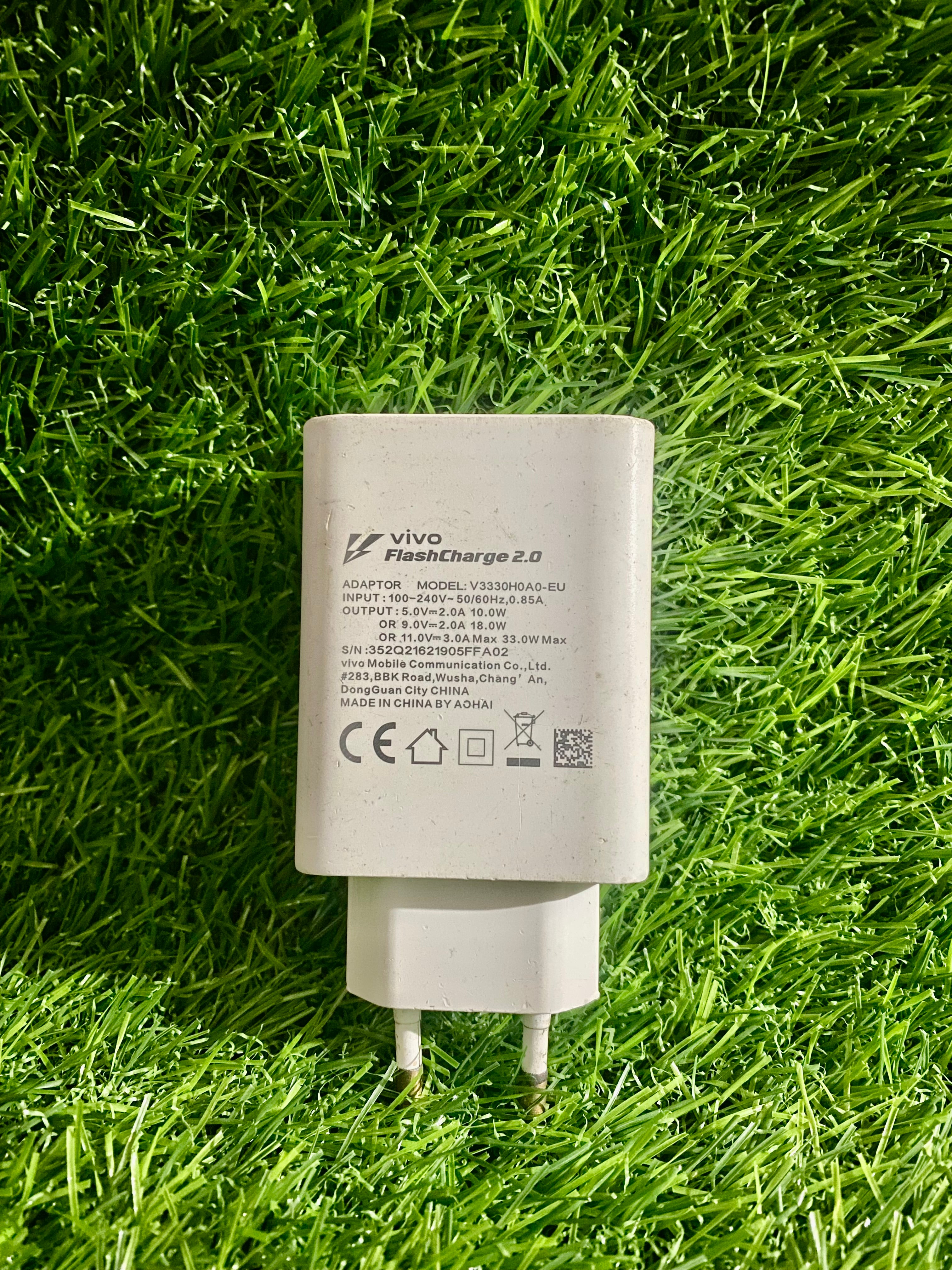 Vivo 33W Fast Charger | FlashCharge 2.0 | USB Type-C Compatible