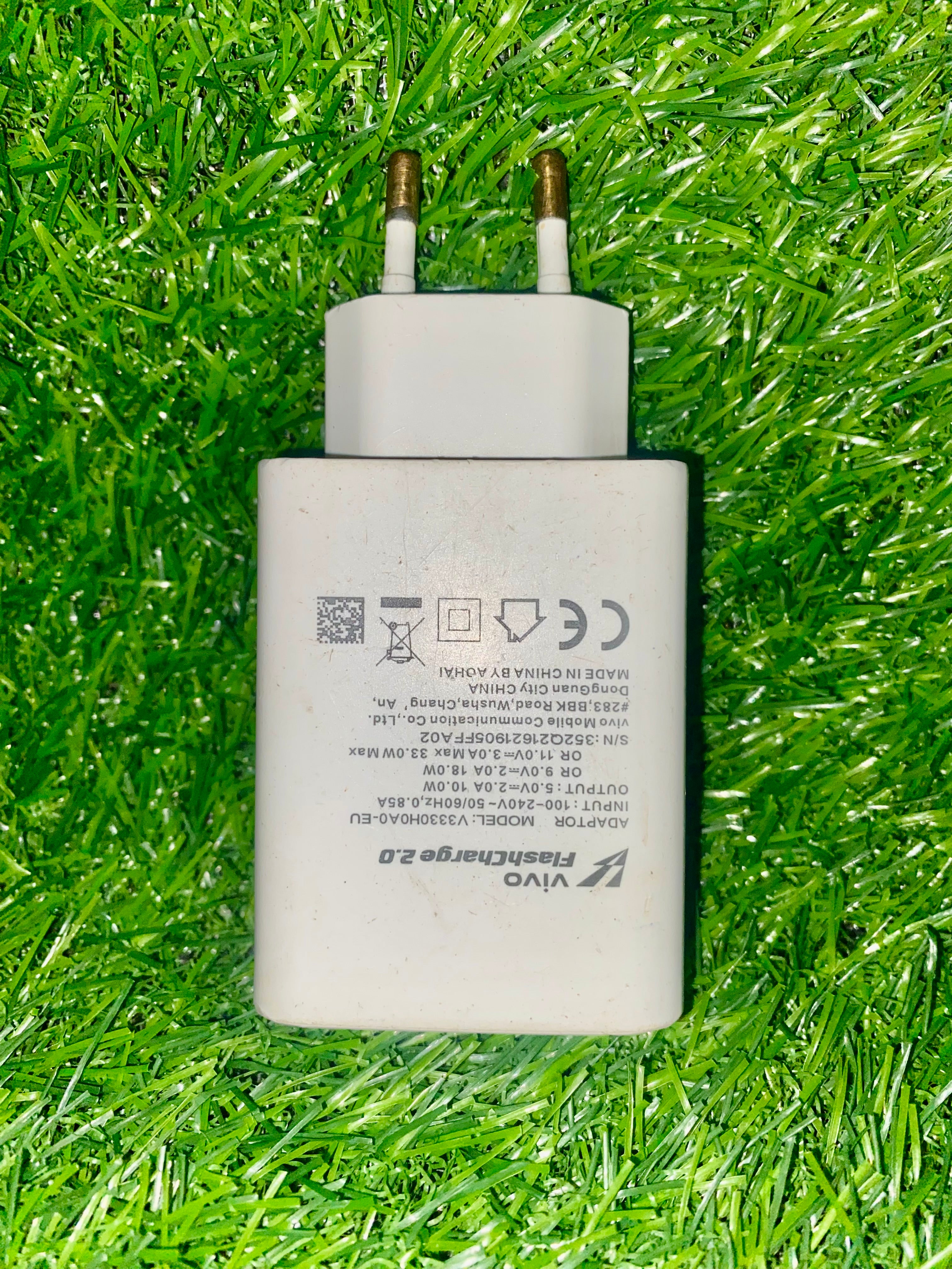 Vivo 33W Fast Charger | FlashCharge 2.0 | USB Type-C Compatible