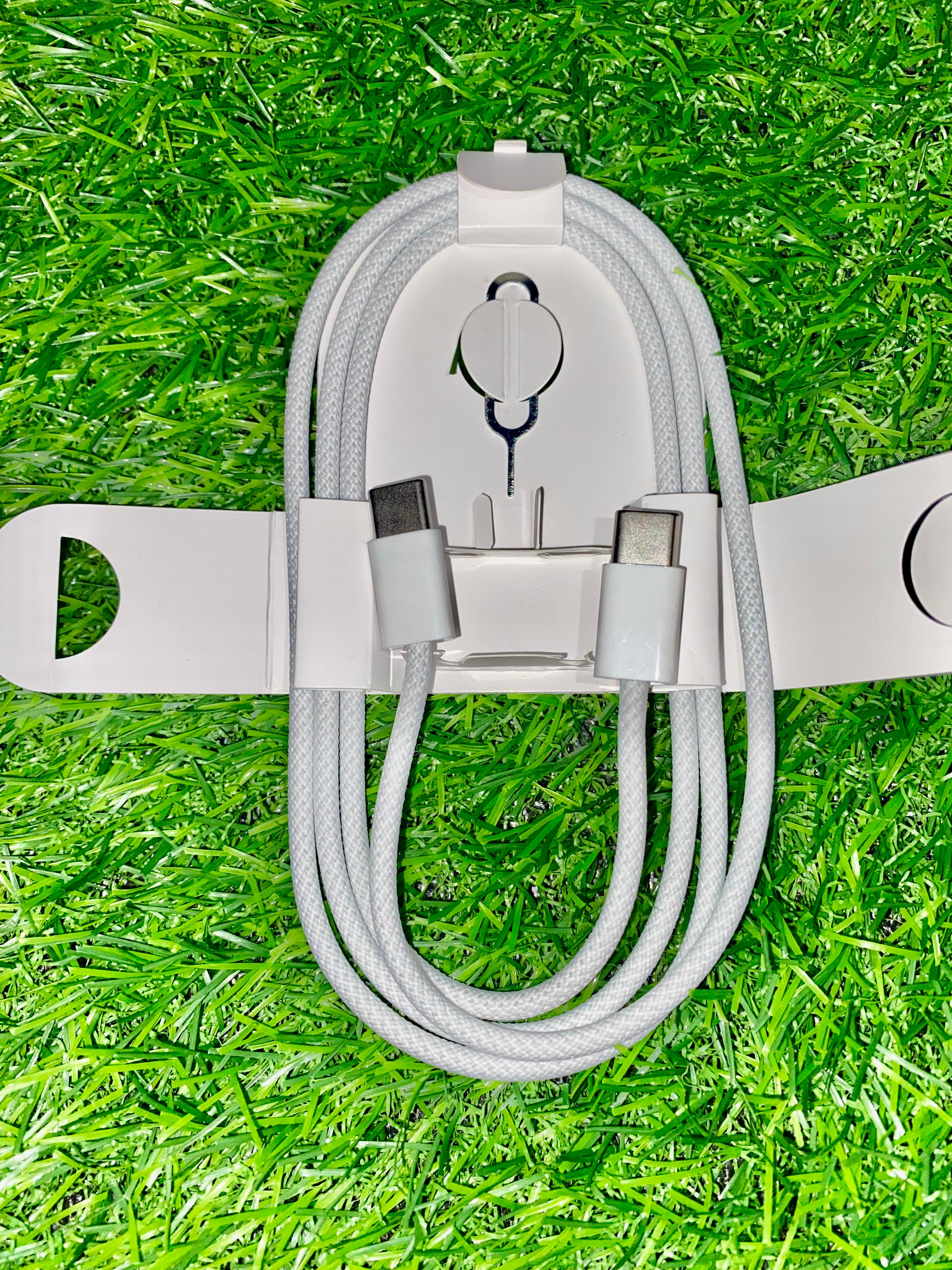 iPhone 16 Pro Max 35W USB-C Power Adapter with USB-C to USB-C Cable