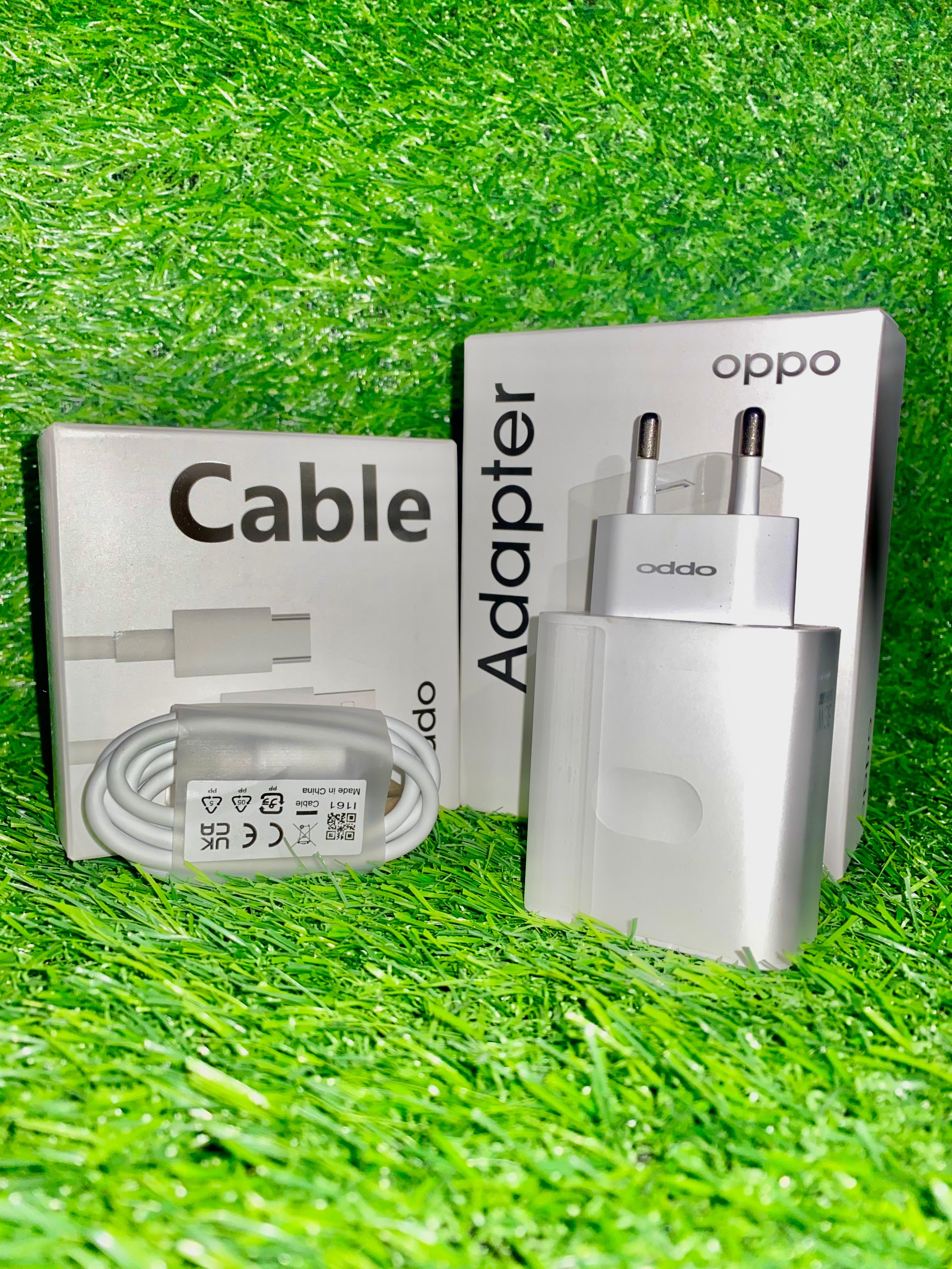 SUPERVOOC 33W Super Flash Charger Set with USB-A to USB-C Cable (1m)